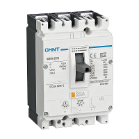 Автоматический выключатель CHINT NM8NDC-250Q TM, 3P, 250 А, 70 кА, 690 В DC, регулируемый расцепитель