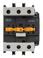 Контактор КМИ-48012 3Р 80А 37кВт АС3 Uупр=230VAC 1NO+1NC IEK
