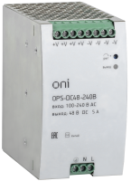 Блок питания ONI OPS, 48 В DC, 10 А, 240 Вт, IP20