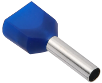 Наконечник двойной НШВИ2 1.0-10 под провод 1мм2 (100шт/упаковка) красный GENERICA