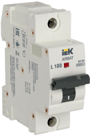 Автоматический выключатель IEK ARMAT M10H, 1P, 100 А, 10 кА, хар-ка L