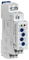 Реле контроля фаз ONI ORF-06D, диапазон 220-460 В AC, 2 CO контакта