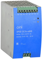 Блок питания промышленный ONI OPSE, 24 В DC, 20 А, 480 Вт, IP20