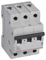 Автоматический выключатель Legrand RX3, 3Р, 63 А, 4.5 кА, С