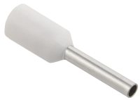 Наконечник НШВИ 0.75-8 под провод 0.75мм2 (20шт/упаковка) белый IEK