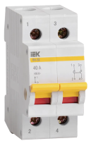 Выключатель нагрузки IEK ВН-32, 2P, 40 А