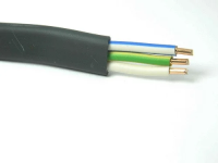Кабель силовой ВВГнг, 2х4 мм², 1 кВ, ГОСТ, Казэнергокабель