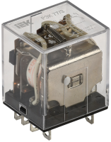 Реле промежуточное РЭК77/3(LY3) 10А 12В DC IEK