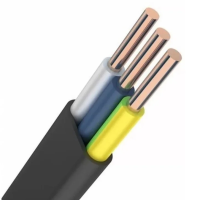 Кабель силовой ВВГнг, 3х1.5 мм², 1 кВ, ГОСТ, бухта/100 м, Harmony Cable