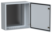 Корпус металлический IEK TITAN ЩМП-6.6.2-0 с монтажной панелью, 600х600х250 мм, У2, IP54