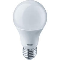 Лампа LED Navigator NLL-A60-7-230-4K-E27, 7 Вт, 230 В, 4000 К, Е27, груша