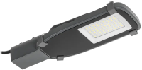 Светильник LED консольный IEK ДКУ 1002-30Д, 30 Вт, 230 В, 5000 К, серый, IP65