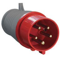 Вилка силовая переносная IEK ССИ-015, 3Р+N+РЕ, 16 А, 415 В, IP44