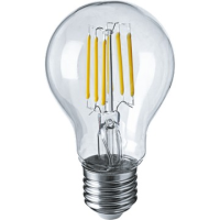 Лампа филаментная Navigator NLL-F-A60-6-230-2.7K-E27, 6 Вт, 230 В, 2700 К, Е27, груша