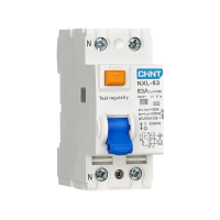 Выключатель дифференциальный (УЗО) NXL-63 1P+N 16A 10mA тип AC CHINT