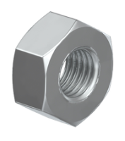 Гайка шестигранная IEK, М6, INOX