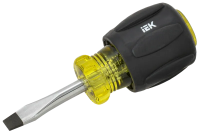Отвертка шлицевая IEK ARMA2L5 Т3 SL, 6.5х38 мм