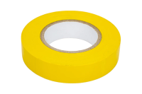 Изолента ПВХ Fixline, желтая, 0,15 х 20 мм, 20 м