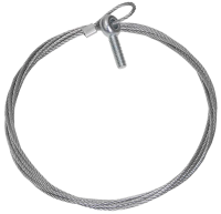 Стальной трос с рым-болтом IEK, М8х3000