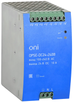 Блок питания промышленный ONI OPSE, 24 В DC, 10 А, 240 Вт, IP20