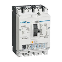 Автоматический выключатель силовой CHINT NM8N-250S TM, 3P, 250 А, 50 кА, регулируемый расцепитель