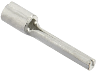 Наконечник штифтовой плоский IEK НШП 1.5–12, без изоляции