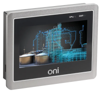 Панель оператора ONI CP 4.3", 480х272, резистивная, 24 В DC, Ethernet, металл, IP65