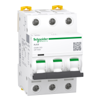Автоматический выключатель Schneider Acti9 iC60N, 3P, 63 A, 6 кА, С