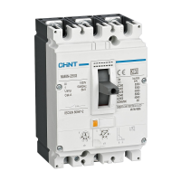 Автомат защиты двигателя NM8N-250S M, 3Р, 160 А, 50 кА, регулируемый расцепитель