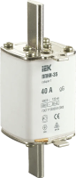 Плавкая вставка предохранителя IEK ППНИ-35, габарит 1, 40 А