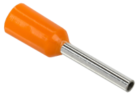 Наконечник НШВИ 0.5-08 под провод 0.5мм2 (100шт/упаковка) оранжевый IEK