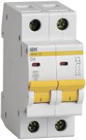 Автоматический выключатель IEK ВА47-29, 2Р, 4 А, 4.5 кА, D