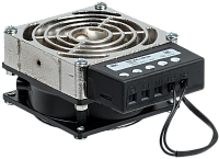 Обогреватель на DIN-рейку 150Вт 230V AC/DC встроенный вентилятор IP20 IEK