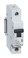 Автоматический выключатель Legrand RX3, 1Р, 10 А, 4.5 кА, С