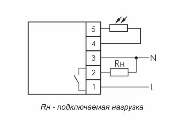 Фотореле F&F AZH-S, 16 А, 1NO, 230 В, выносной фотодатчик, IP20 — фото, характеристики