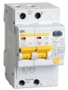 Дифавтомат IEK АД12, 2P, С16, 4.5 кА, 30 мА, тип AC