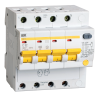 Дифавтомат IEK АД14, 4P, С32, 4.5 кА, 30 мА, тип AC