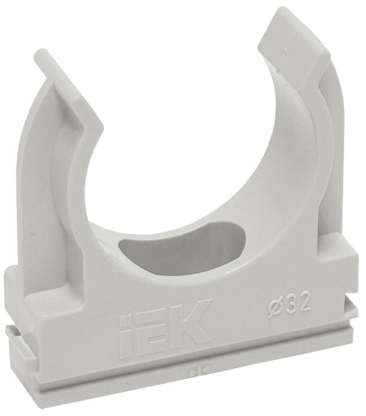 Держатель с защелкой IEK ELASTA CF40, серый