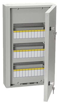 Корпус металлический IEK TITAN3 ЩРн-36, 540х330х120 мм, IP54
