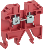 Клемма винтовая КВИ-2.5мм2 24А 800V АC/DC красная IEK
