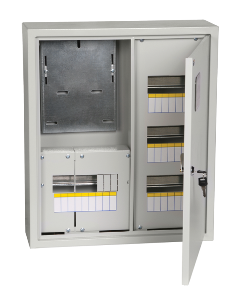 Корпус щита учета IEK TITAN ЩУРн-3/30, 540х490х165 мм, навесной, IP31, УХЛ3 — фото, характеристики