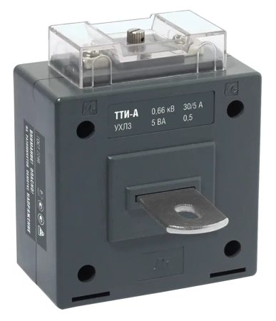 Трансформатор тока IEK ТТИ-А, 200/5 А, 10 ВА, 0.5, 0.66 кВ, МПИ08 — фото, характеристики