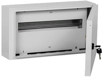 Корпус металлический IEK TITAN3 ЩРн-18, 240х440х120 мм, IP54