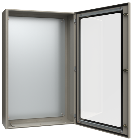 Корпус металлический IEK TITAN ЩМП-6-0, 1200х750х300 мм, с прозрачной дверью, У2, IP54 — фото, характеристики