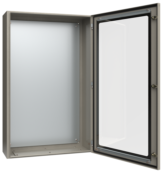 Корпус металлический IEK TITAN ЩМП-6-0, 1200х750х300 мм, с прозрачной дверью, У2, IP54 — фото, характеристики