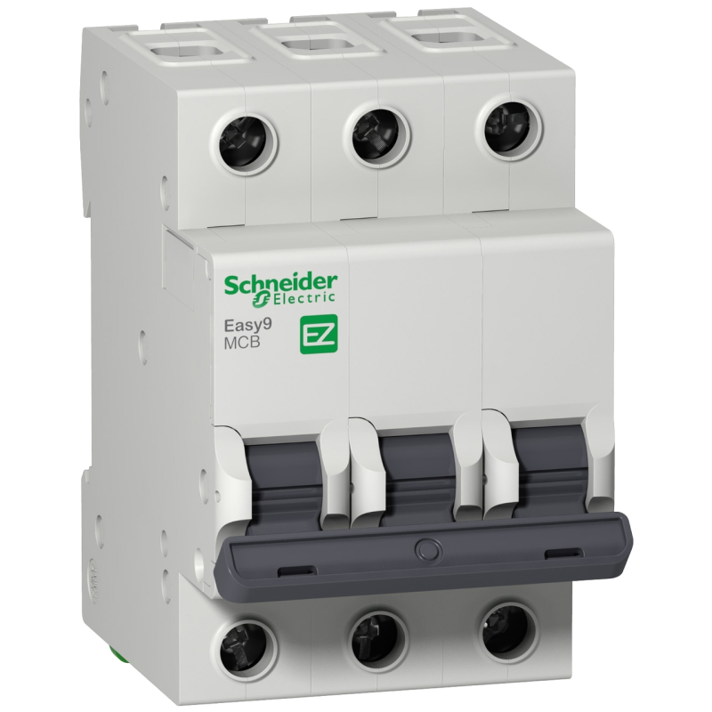 Автоматический выключатель Schneider Easy9, 3P, 50 A, 4.5 кА, С — фото, характеристики