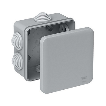 Коробка распаячная Systeme Electric MULTIBOX, 100х100х50 мм, 6 вводов, накладная, IP55