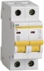 Автоматический выключатель IEK ВА47-29, 2Р, 1 А, 4.5 кА, D