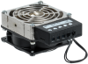 Обогреватель на DIN-рейку 100Вт 230V AC/DC встроенный вентилятор IP20 IEK — фото, характеристики
