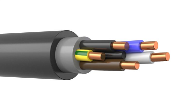 Кабель силовой ВВГнг-LS, 5х16 мм², 1 кВ, ГОСТ, Harmony Cable